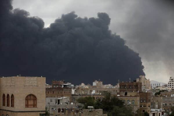 Israel attacks Yemen Airport after the Houthi missile strike near Tel Aviv airport
