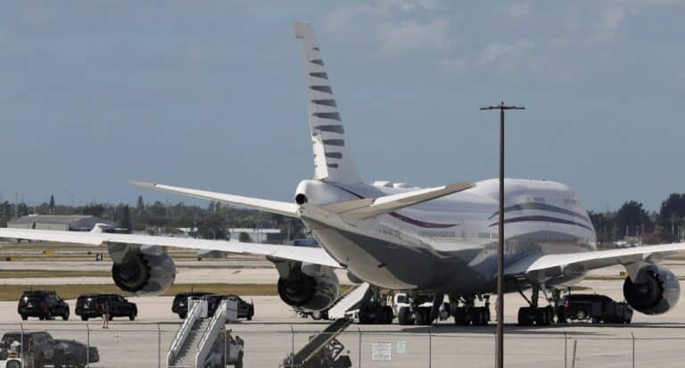 Republicans dodge, they laugh at questions about Trump's gift plane from Qatar